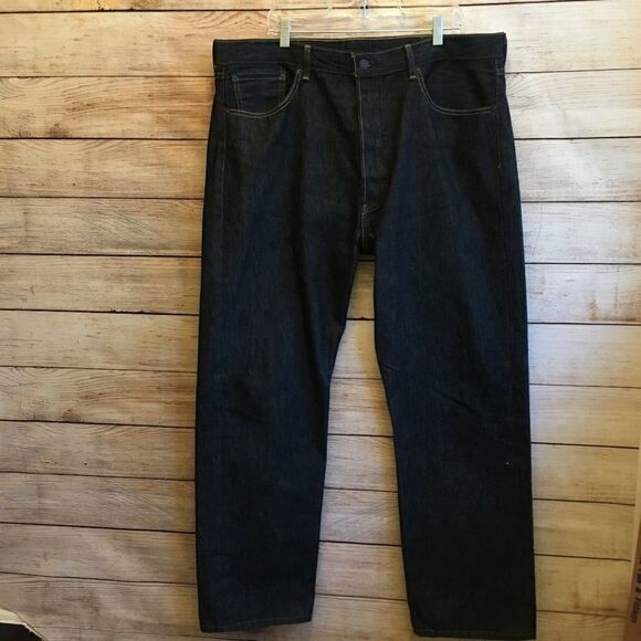 NEW WITHOUT TAGS LEVIS 501 BUTTON FLY JEANS 40X32‎ - Picture 1 of 7